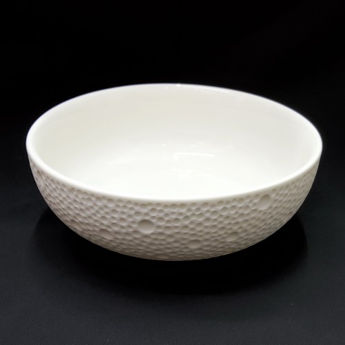 #BU8393; Ceramic 4.5" bowl #YP/WT