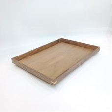 #BW2820;  Walnut wood tray 28x20cm..