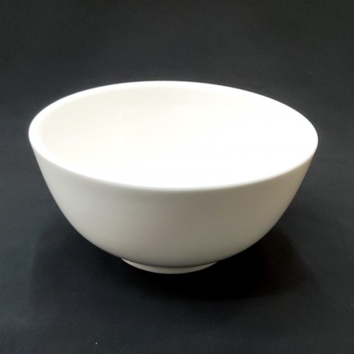 #BW50;  Ceramic white bowl 5 inch