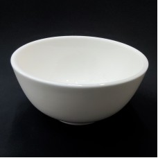 #BW60;  Ceramic white bowl 6 inch..