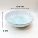 #BY-0259C: Ceramic bowl 8" #595