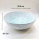 #BY-0266C; Ceramic bowl 8.75" #595