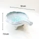 #BY-0280C; Ceramic bowl w. stand 7.5" #595