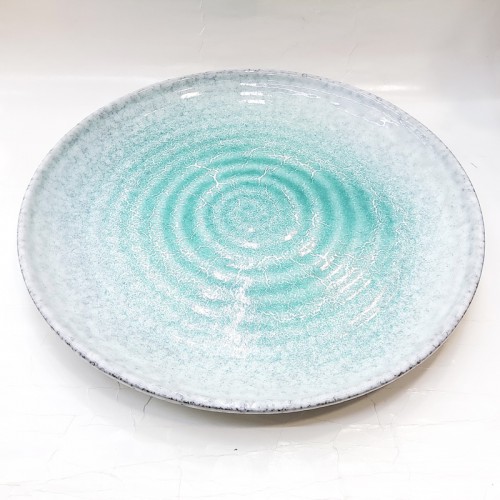 #BY-0402C; Ceramic plate 12" #595