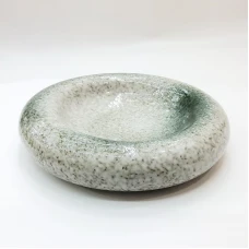 #BY-3250B; Ceramic donut shape bowl 9.5&..