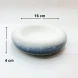 #BY-3328; Ceramic donut shape bowl 6.5" #485 