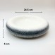 #BY-3342; Ceramic donut shape bowl 9.5" #485 