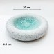 #BY-3366C; Ceramic donut shape bowl 8" #595 