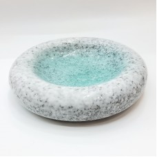 #BY-3373C; Ceramic donut shape bowl 9.5&..