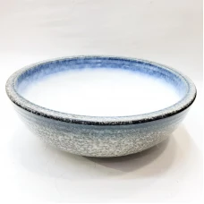 #BY-7662; Ceramic 11" salad bowl #4..