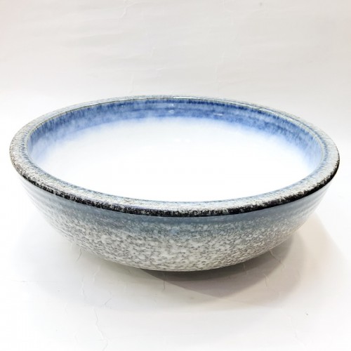 #BY-7662; Ceramic 11" salad bowl #485