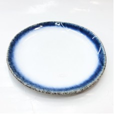 #BY-7822; Ceramic 8" rd. plate #485..