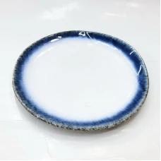 #BY-7914; Ceramic 9" plate #485..