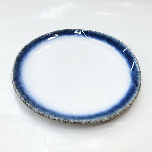 #BY-7914; Ceramic 9" plate #485