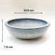 #BY-9550A: Ceramic bowl 9.5" #466