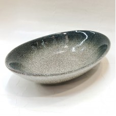 #BY-9567A: Ceramic oval bowl 9.2" #..