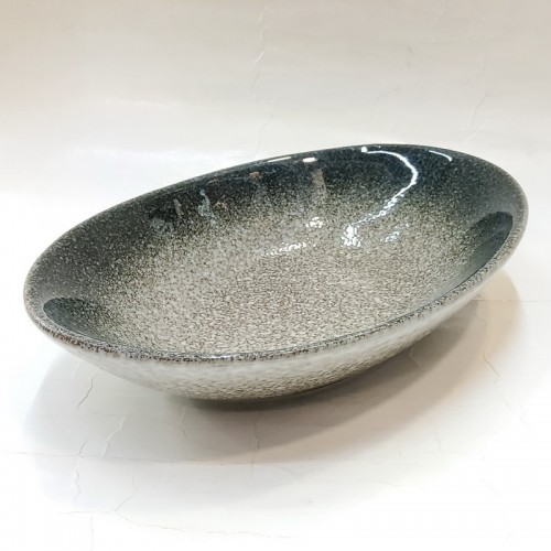 #BY-9567A: Ceramic oval bowl 9.2" #466