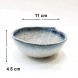 #BY-9574A; Ceramic bowl 4.2" #466