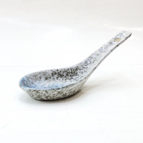 #BY-9642A; Ceramic spoon 5" #466