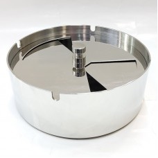 #CD1657; S/S ashtray rd. Dia. 16 x H5.7c..