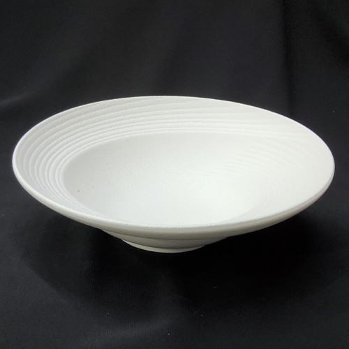 #CE-8737; Ceramic 7" soup plate matte #LTJ 