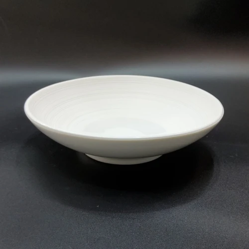 #CM5230; Ceramic bowl 6.75" #WT 