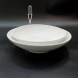 #CM5230; Ceramic bowl 6.75" #WT 