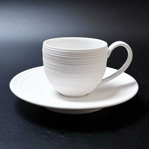 #CM5391-C; Ceramic coffee cup 90ml #WT