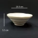 #CP5544; Ceramic 5" bowl  