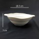 #CP5575; Ceramic 7.25" bowl w. handle 