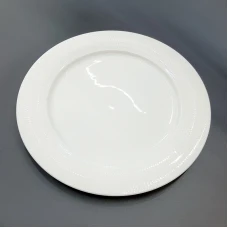 #CT5803; Ceramic plate Rd. 26cm #LG   ..