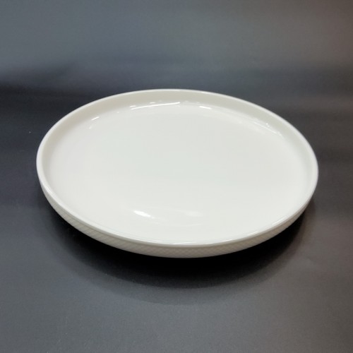 #CT5810; Ceramic plate Rd. 23cm #LG 