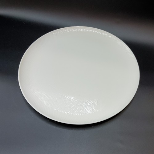 #CT5865; Ceramic plate Rd. 25.5cm #LG  