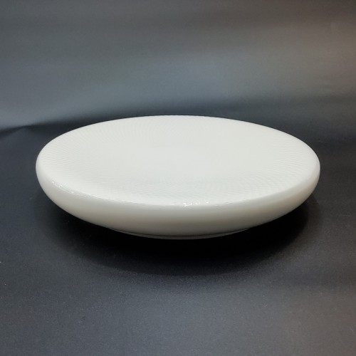 #CT5919; Ceramic pebble plate 20cm #LG 