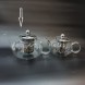 #CU6008; Glass tea pot 800ml  