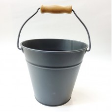 #CY107-BK;  S/S bucket 15.4cm BK..