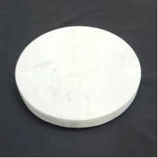 #DLS218-25; Marble rd. Dia. 21.8cm X T2...