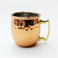 #DX1730;  Mule mug 60ml hammered #1730..