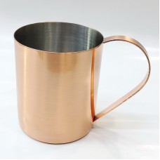 #DX1907;  Mule mug 500ml hammered #1907..