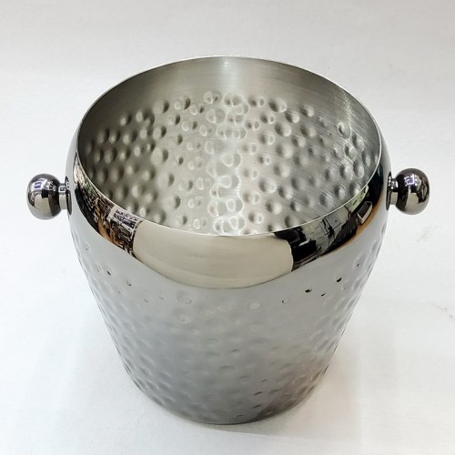 #DX6641C-BK; S/S ice bucket 1L #BK