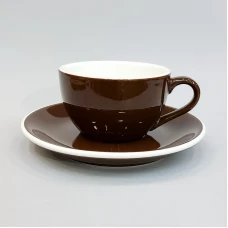 #EG150-BN; Coffee cup + saucer 150ml #E ..