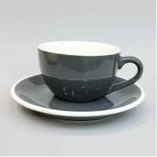 #EG150-DG; Coffee cup + saucer 150ml #E ..