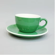 #EG150-GN; Coffee cup + saucer 150ml # E..