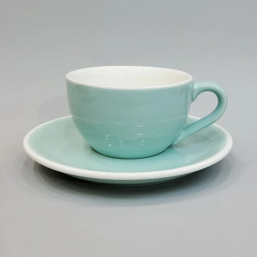 #EG150-LBL; Coffee cup + saucer 150ml # E/LBL