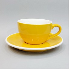 #EG150-Y; Coffee cup + saucer 150ml #E /..