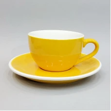 #EG150-Y; Coffee cup + saucer 150ml #E /..