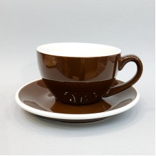 #EG220-BN; Coffee cup + saucer 220ml #E ..