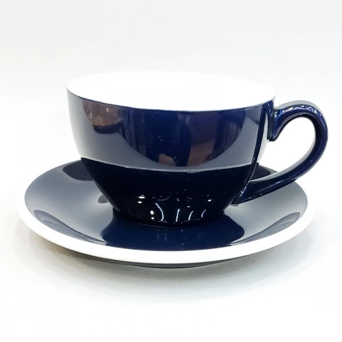 #EG220-DB; Coffee cup + saucer 220ml / #E /DB