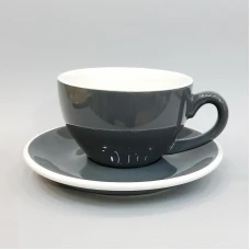 #EG220-DG; Coffee cup + saucer 220ml #E ..