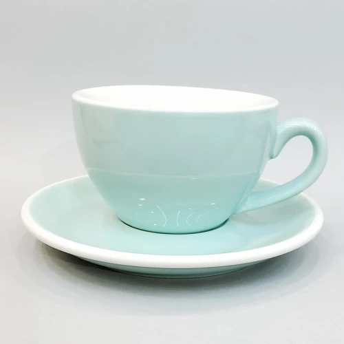 #EG220-LBL; Coffee cup + saucer 220ml # E/LBL